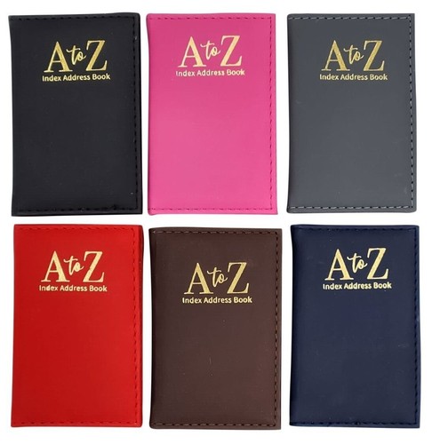 Index address book - address, leather