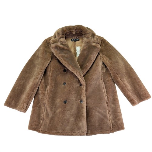Crew faux fur - j, peacoat