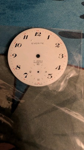 Everite swiss vintage dial - swiss,