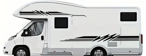 Motorhome graphics stripes - motorhome,