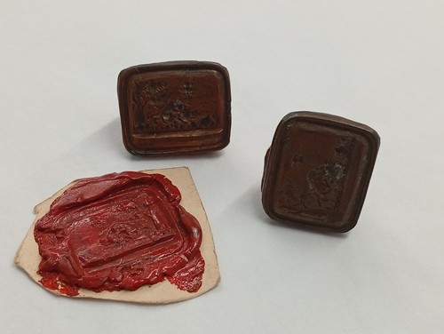 Vintage antique wax seal - antique,