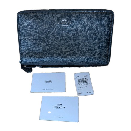 New coach double zip travel - new,