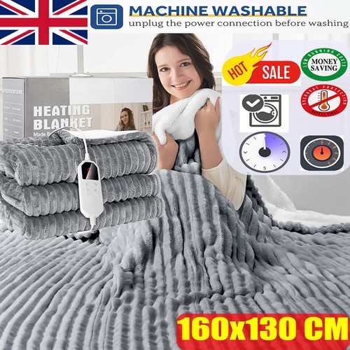 Electric heated throw - heated, under