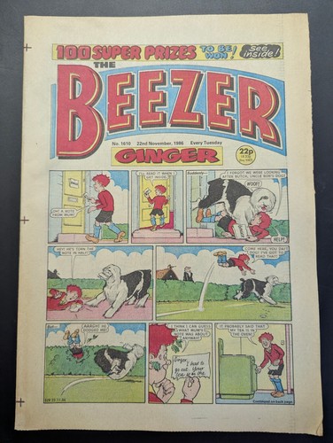 Beezer comic 1610 22nd - no, 1610,