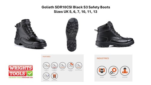 Goliath sdr10csi black - goliath, s3