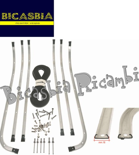 8433 footboard strip with - strip,