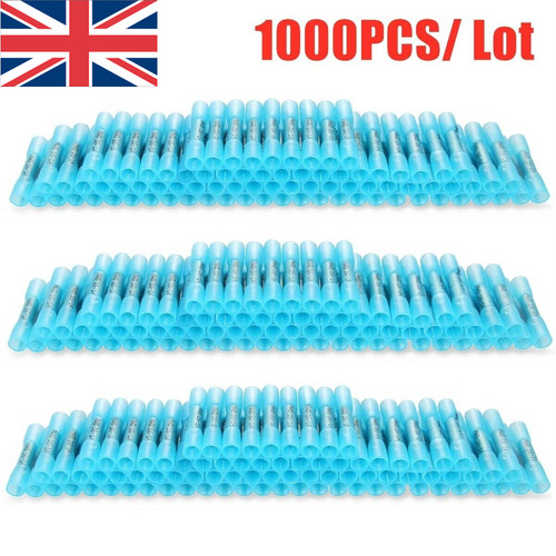 1000pcs blue awg - 1000pcs, shrink