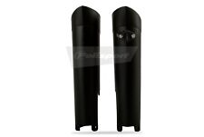 KTM Fork Protectors Guards SX SXF 2008 - 2014 EXC EXCF 08 - 2015 Black Polisport