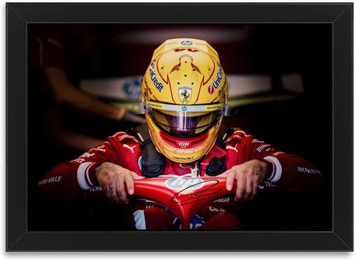 Lewis hamilton framed - lewis,