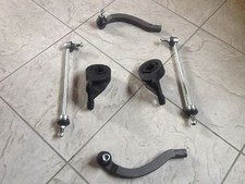 ROVER 75 95-TWO FRONT WISHBONE MOUNTING BUSHES  2 LINKS & 2 TRACK ROD ENDS L&R 