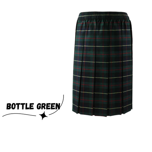 Girls school knee length - school, skirt
