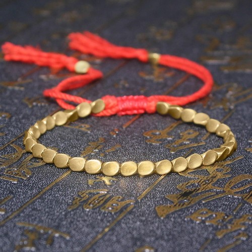 Handmade tibetan copper beads - tibetan,