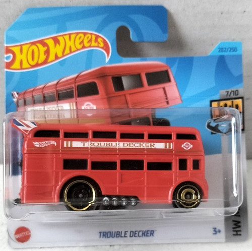 Hot wheels trouble decker - wheels,