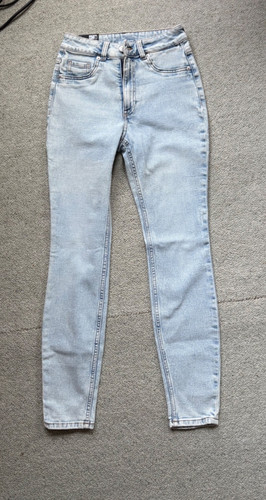 Washed blue skinny - washed,