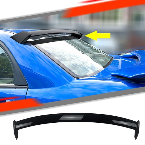 Rear roof boot spoiler - rear,