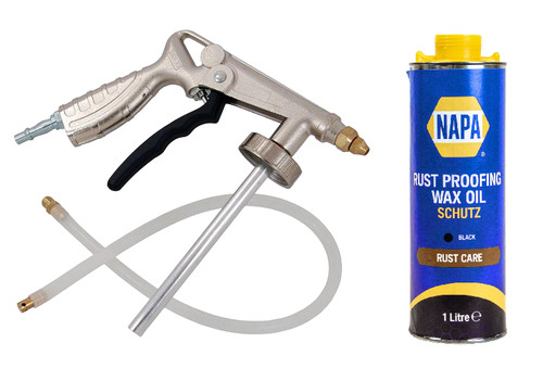 Wax oil car underbody - car,