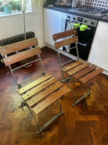 Pair solid wood - solid, cafe