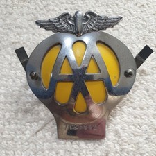AA Vintage Car Badge 1962-1963