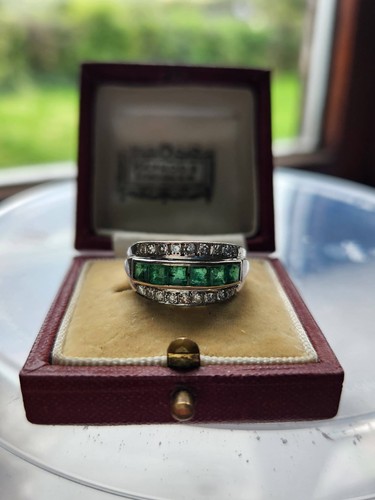 Antique art deco emerald - 💚,