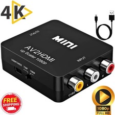 HDMI to AV 3 RCA CVBS Full HD