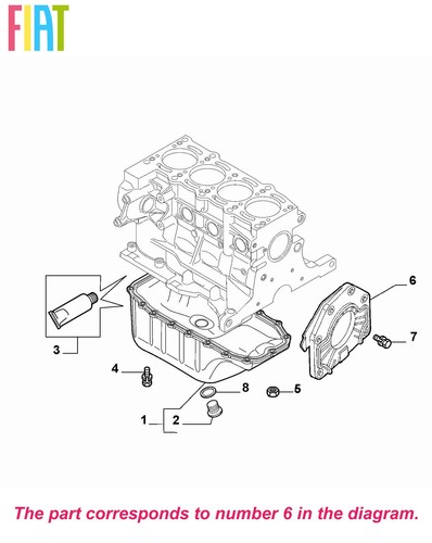 Genuine fiat crankshaft shaft - crankshaft,