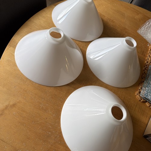 295mm opal coolie light shades - 295mm,