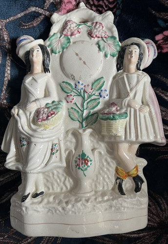 Antique staffordshire pottery - antique,