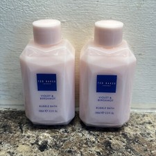 Ted Baker Violet And Bergamot Bubble Bath 100ml x 2 New