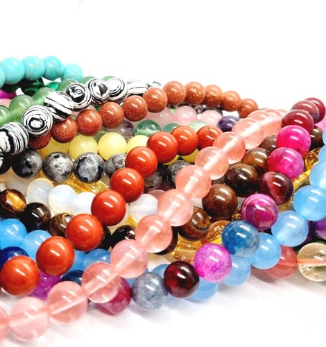 Gemstone beads semi precious - gemstone,