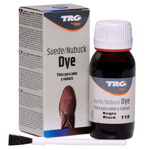 Trg suede nubuck black noir - suede,