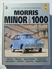 Haynes Guide to Purchase & Restoration~Morris Minor & 1000~Good Condition