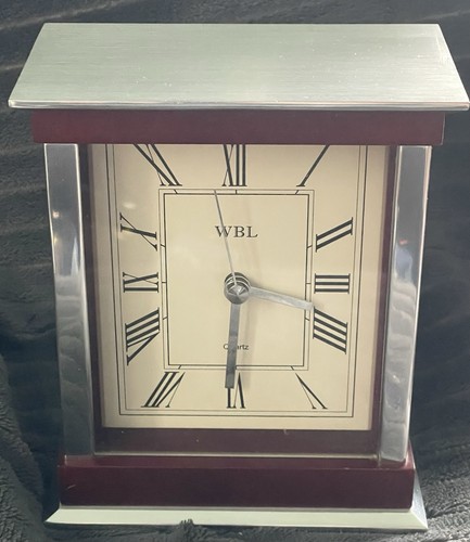 Wbl quartz mantel clock with - with, a