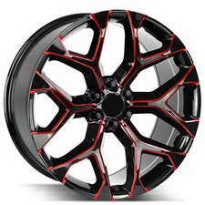 24" Strada Wheels Snowflake