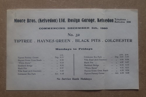 Moore bros kelvedon - moore,