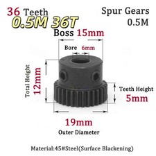 Spur Gears Steel Pinion Gears