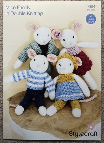 Crochet pattern mice - -, family