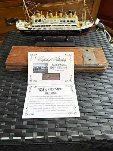 Rms olympic model - rms, with