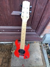 Red  Childs Guitar need string  as photo 