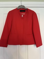 Zara Ladies Red Blazer Jacket