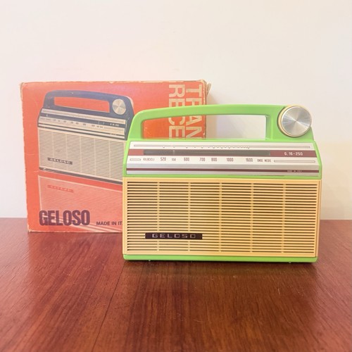 Vintage geloso g16 250 - vintage, radio