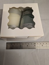 Avon pair of Candles in Glass containers - in gift box