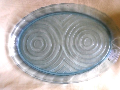 Art deco blue - deco, glass