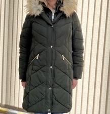 Wallis Green Padded Hooded