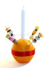 Christingle Candles  (White or
