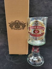 Chivas Regal Glass Box Set Upcycled Glass handmade