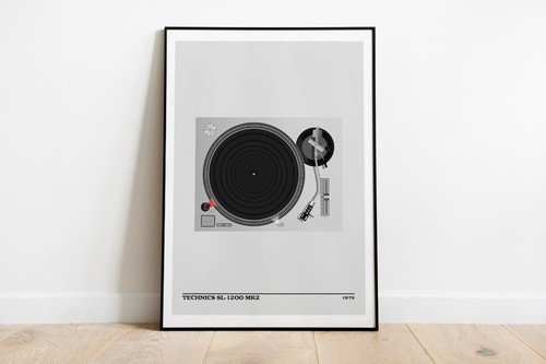Technics 1200 mk2 - dj, turntable