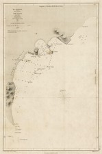 Map "Iles Baleares - Port D'Ivice" (Ibiza) Depot Generale de la Marine, 1869