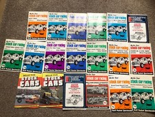 LOT OF BRISCA F1 STOCK CAR RACING PROGRAMMES @ BELLE VUE 1971-1984 (19)