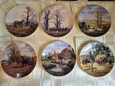Danbury Mint Plate-THE FARM YEAR All 12 plates Great Condition