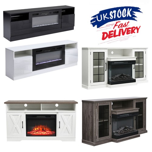 Electric fireplace with tvs - electric,